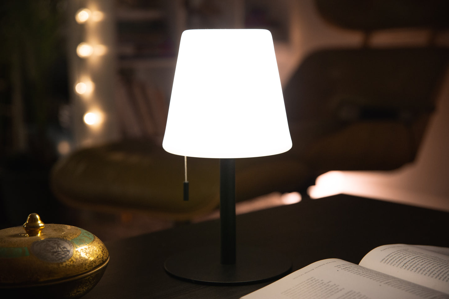 Light Your Patio Cordless Mini Lamp, 2-pack